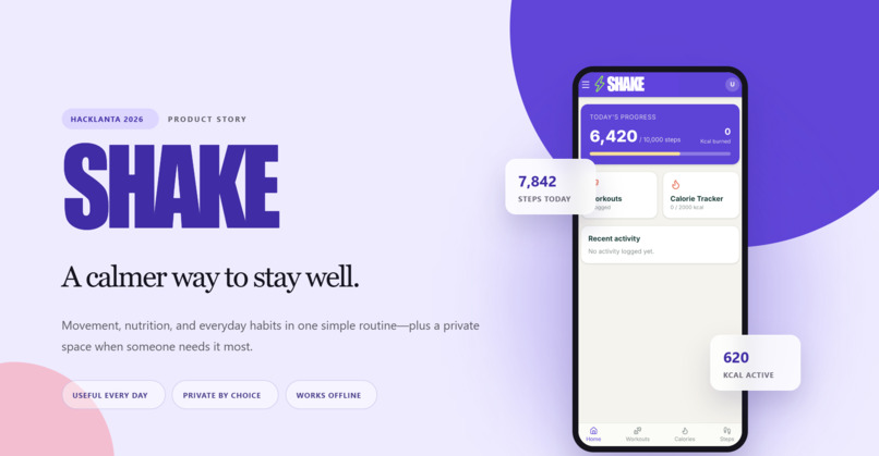 Shake – screenshot 1