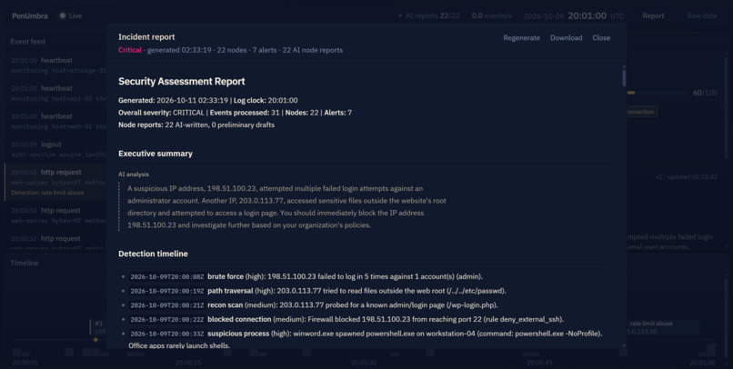 PenUmbra SOC Auditor™️ – screenshot 3