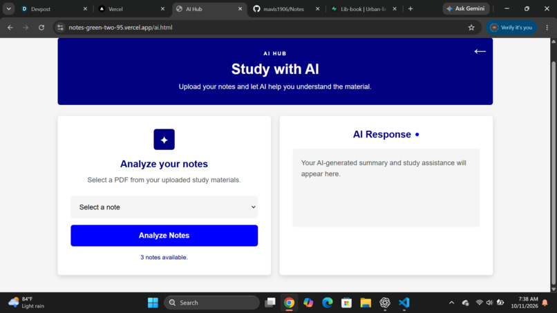 Notes – screenshot 3
