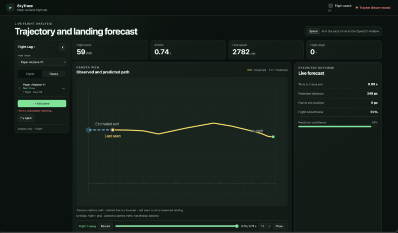 SkyTrace – screenshot 1