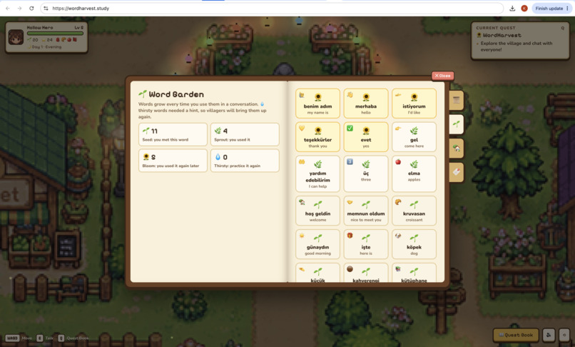 WordHarvest – screenshot 11