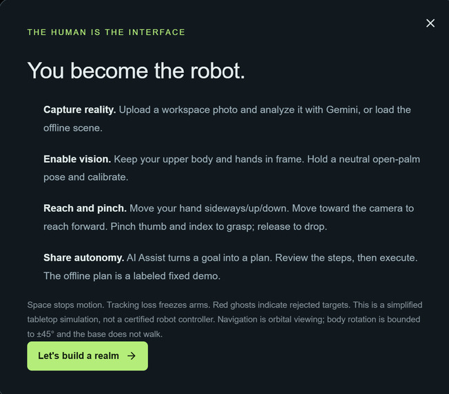 REALM - Robotic Embodied AI & Learning Machine – screenshot 3