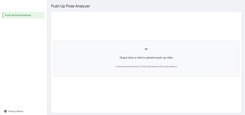 RepCheck: Push-up Form Analyzer – screenshot 1