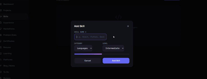 Devfolio – screenshot 5