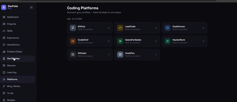 Devfolio – screenshot 10
