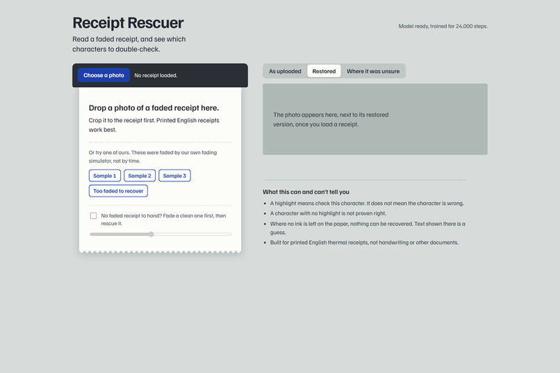 Receipt Rescuer – screenshot 2