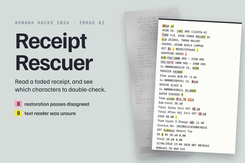 Receipt Rescuer – screenshot 1