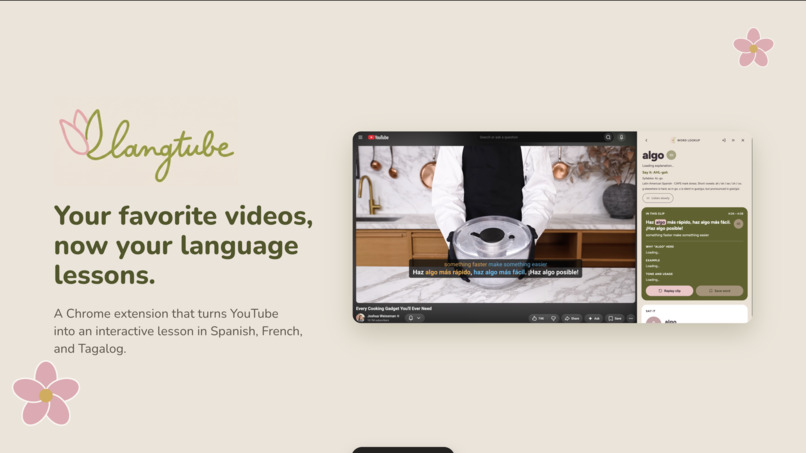 LangTube – screenshot 1
