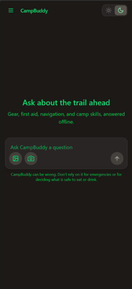 CampBuddy – screenshot 2