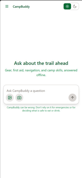 CampBuddy – screenshot 1