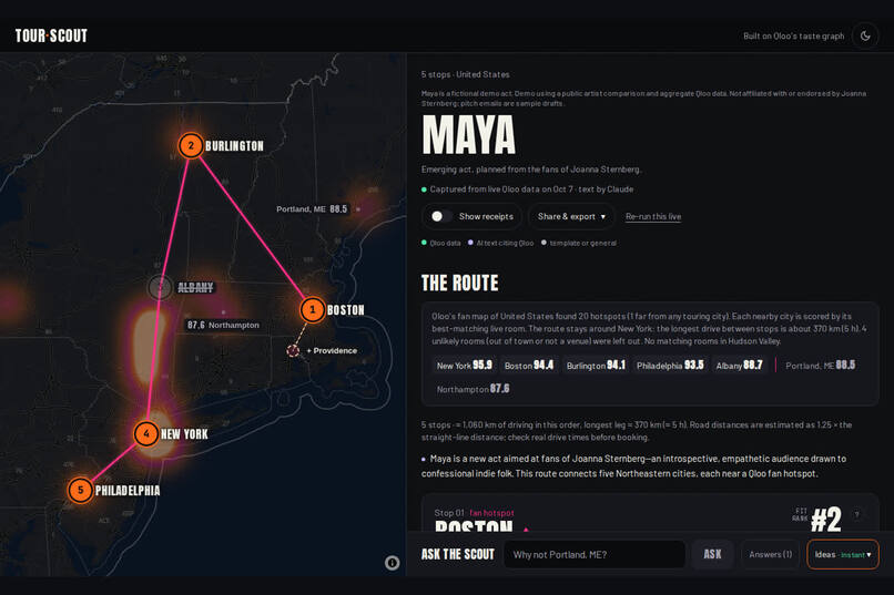Tour Scout – screenshot 1
