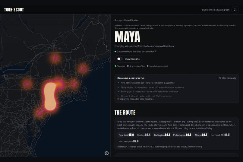 Tour Scout – screenshot 2