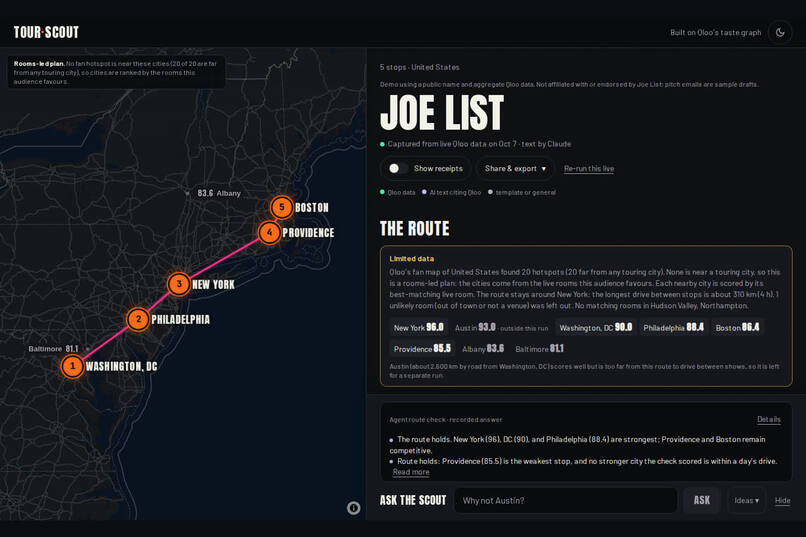 Tour Scout – screenshot 6