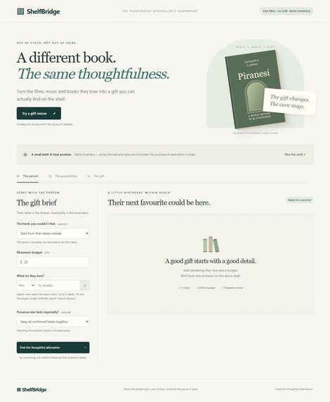 ShelfBridge – screenshot 1