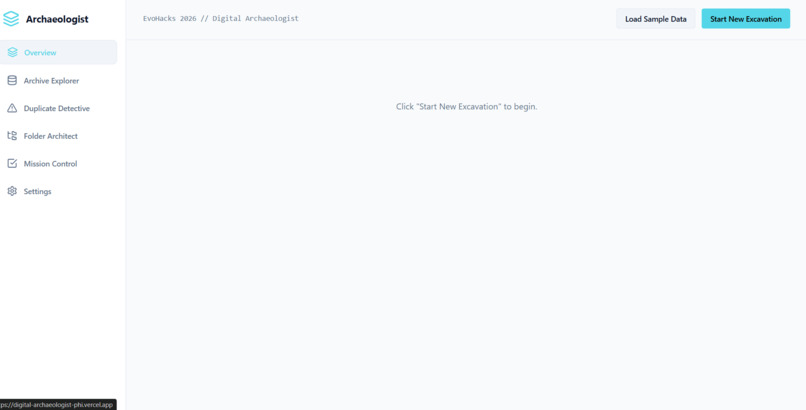 Digital Archaeologist – screenshot 1