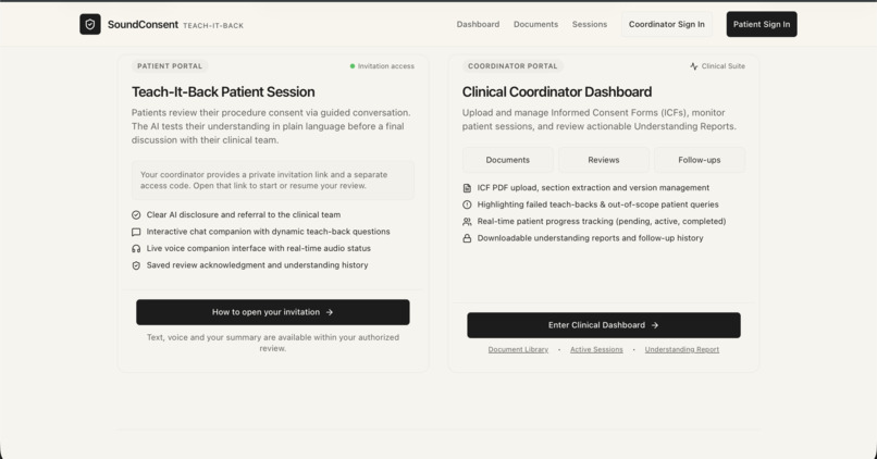 SoundConsent – screenshot 2