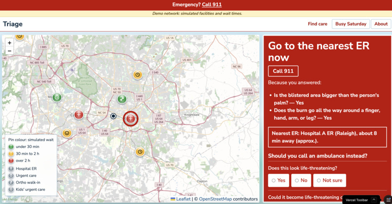 Triage – screenshot 4