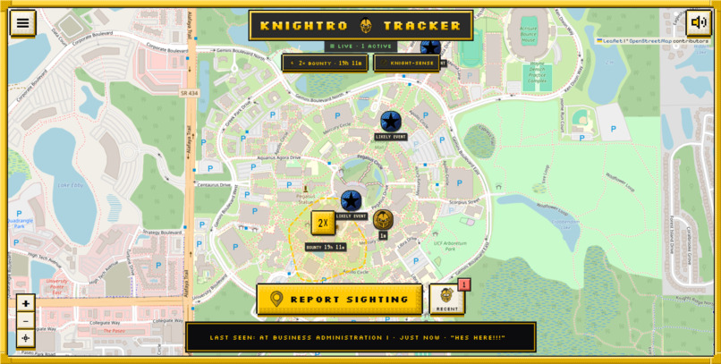 Knightro Tracker – screenshot 1