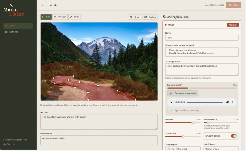 MonaListen – screenshot 1