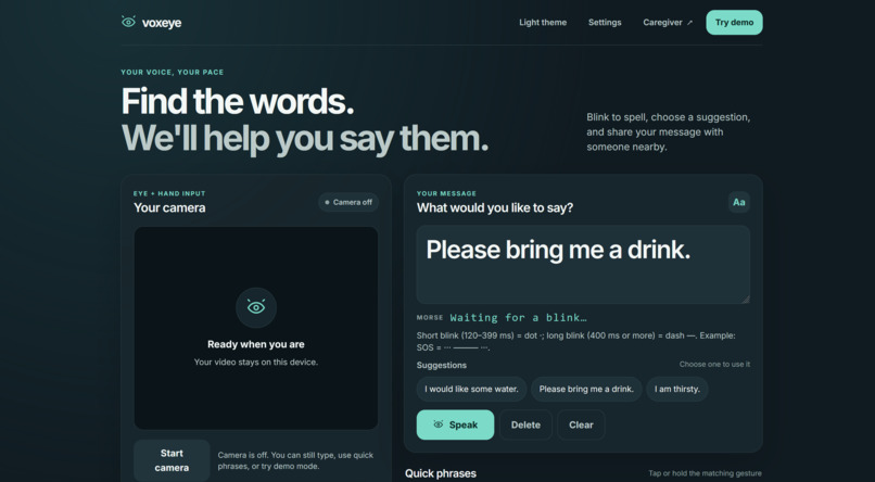 Voxeye – screenshot 1