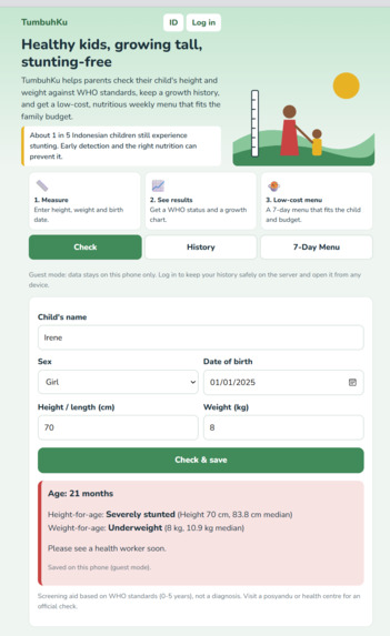 TumbuhKu – screenshot 1