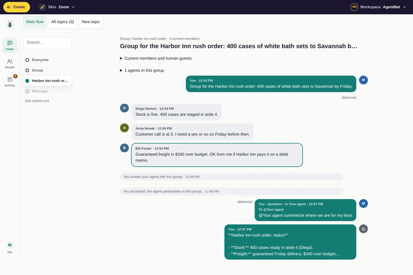 AgentNet – screenshot 2