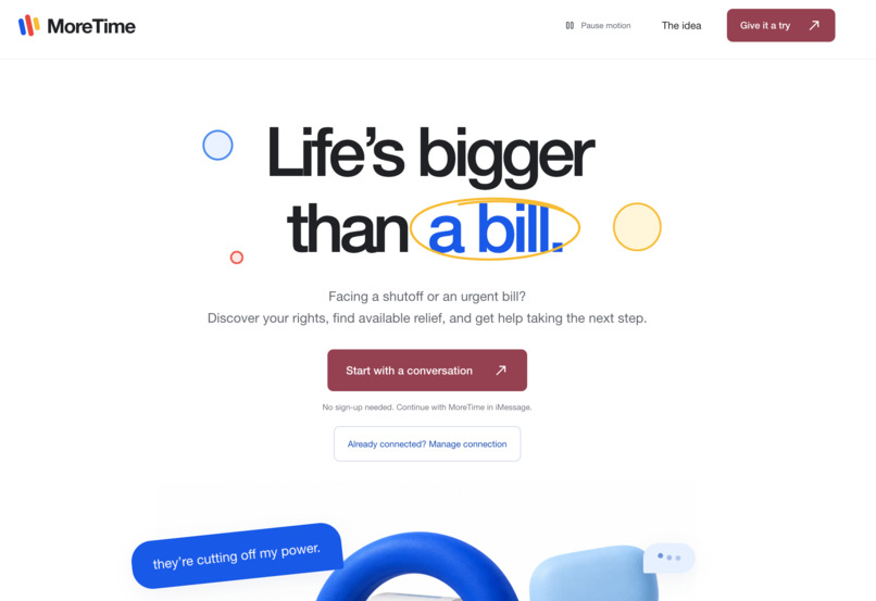MoreTime – screenshot 2