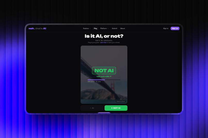 Nah, that's AI – screenshot 3