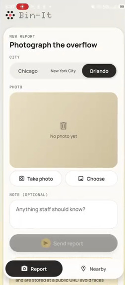 Bin-It – screenshot 1