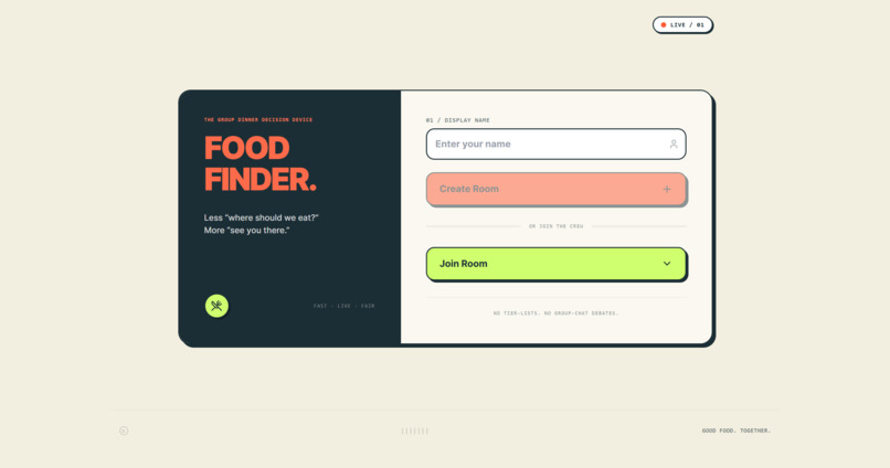Food Finder – screenshot 1