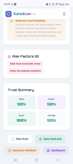 SAFESCAN AI – screenshot 2