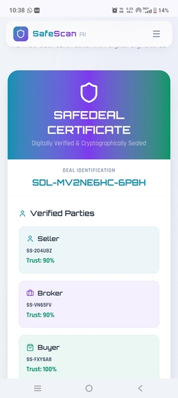 SAFESCAN AI – screenshot 3