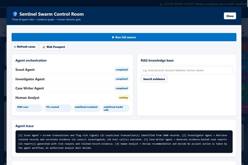 Astra Bank Sentinel Swarm – screenshot 11