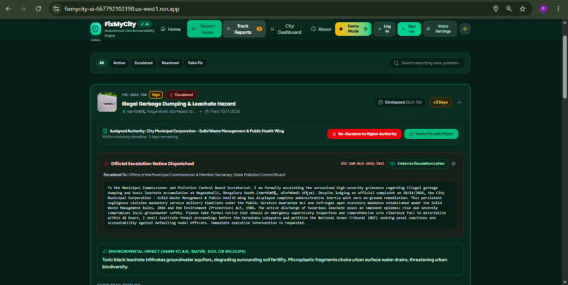 FixMyCity AI – screenshot 4