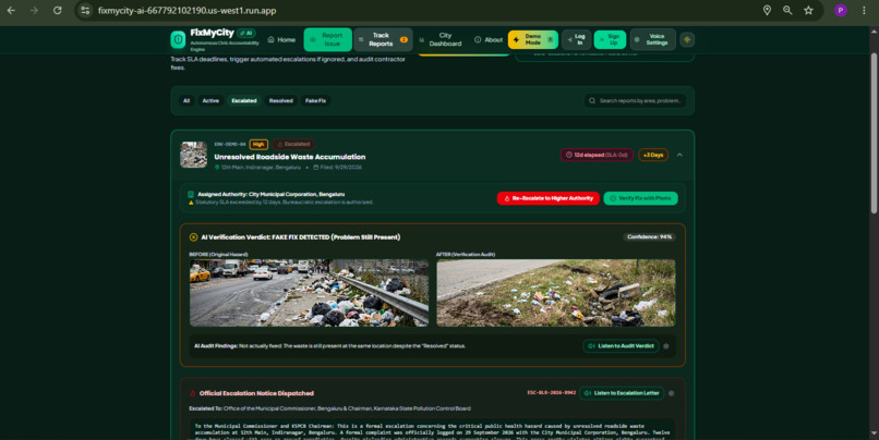FixMyCity AI – screenshot 9