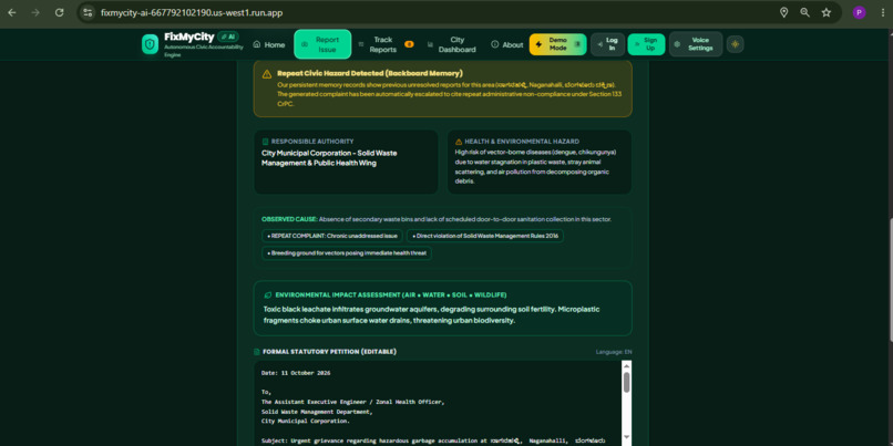 FixMyCity AI – screenshot 10