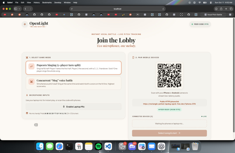 OpenLight – screenshot 1