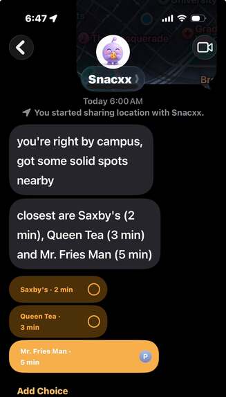 Snacxx – screenshot 2