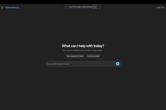 ReviewWise AI