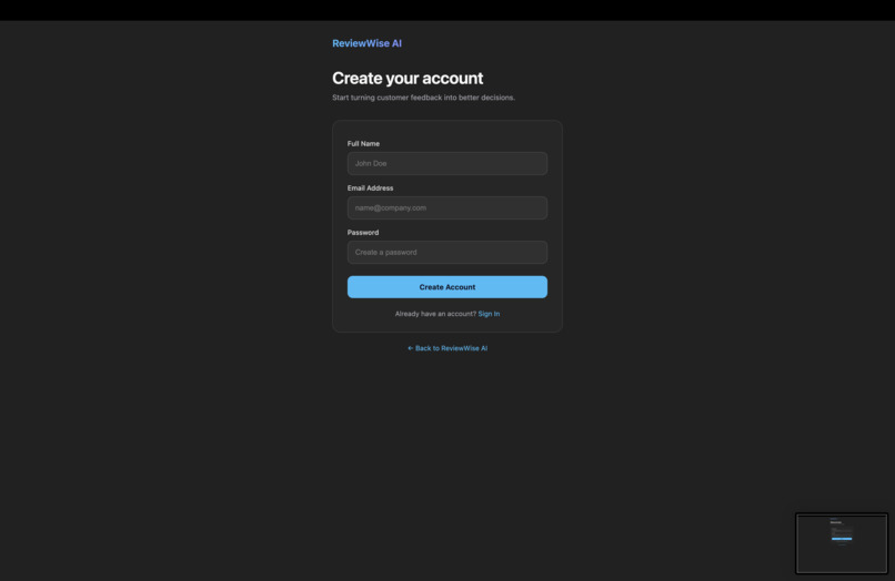 ReviewWise AI – screenshot 4
