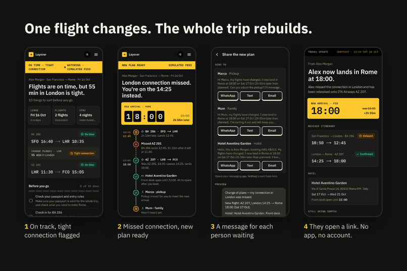 Layover – screenshot 2
