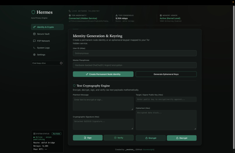 Hermes – screenshot 1