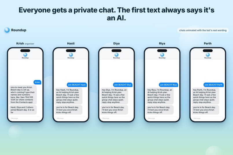 Roundup-imessage-agent – screenshot 5