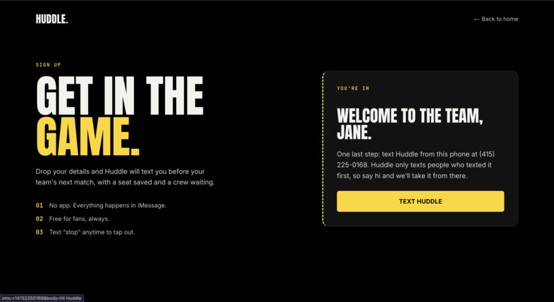 Huddle – screenshot 3