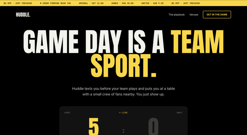 Huddle – screenshot 1