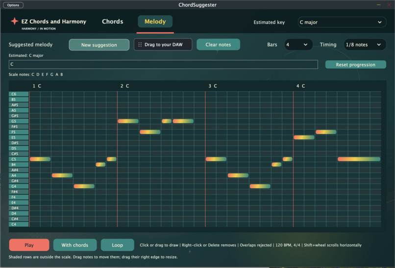 EZ Chords & Harmony – screenshot 3