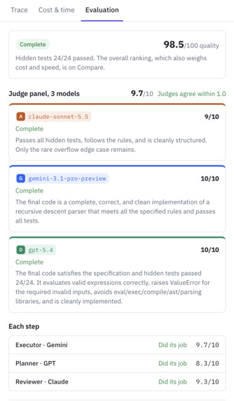 LLMVibeCheck – screenshot 1