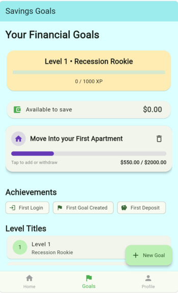 GoalDen – screenshot 2