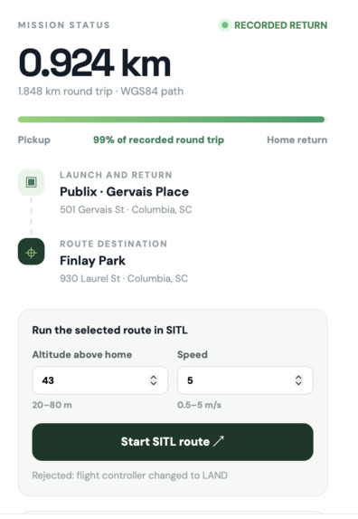 Swarm UAV Delivery Program – screenshot 5