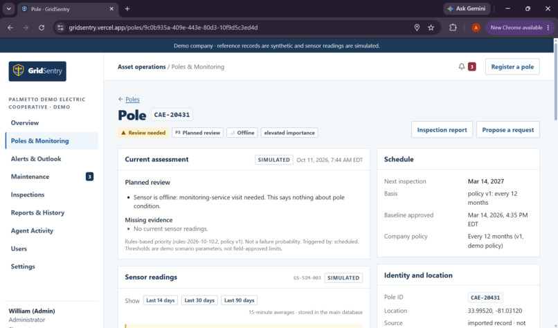 GridSentry – screenshot 2